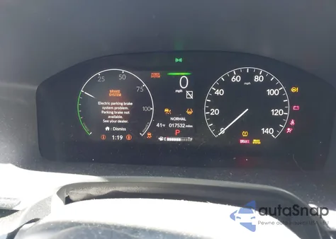 2025 Honda Cr-V Hybrid Sport Touring z USA, uszkodzony, nr VIN 5J6RS6H92SL028725